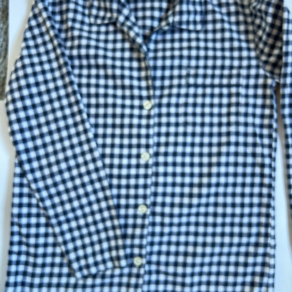 Men's Blue Checkered Shirt